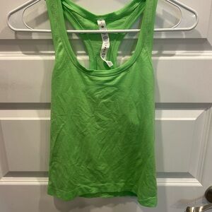 Lululemon Athletica Lime Green Tank Top